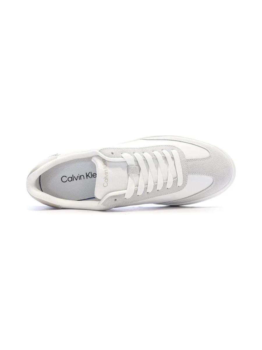 Baskets Blanches/Taupes Homme Calvin Klein Jeans Low Prof 5