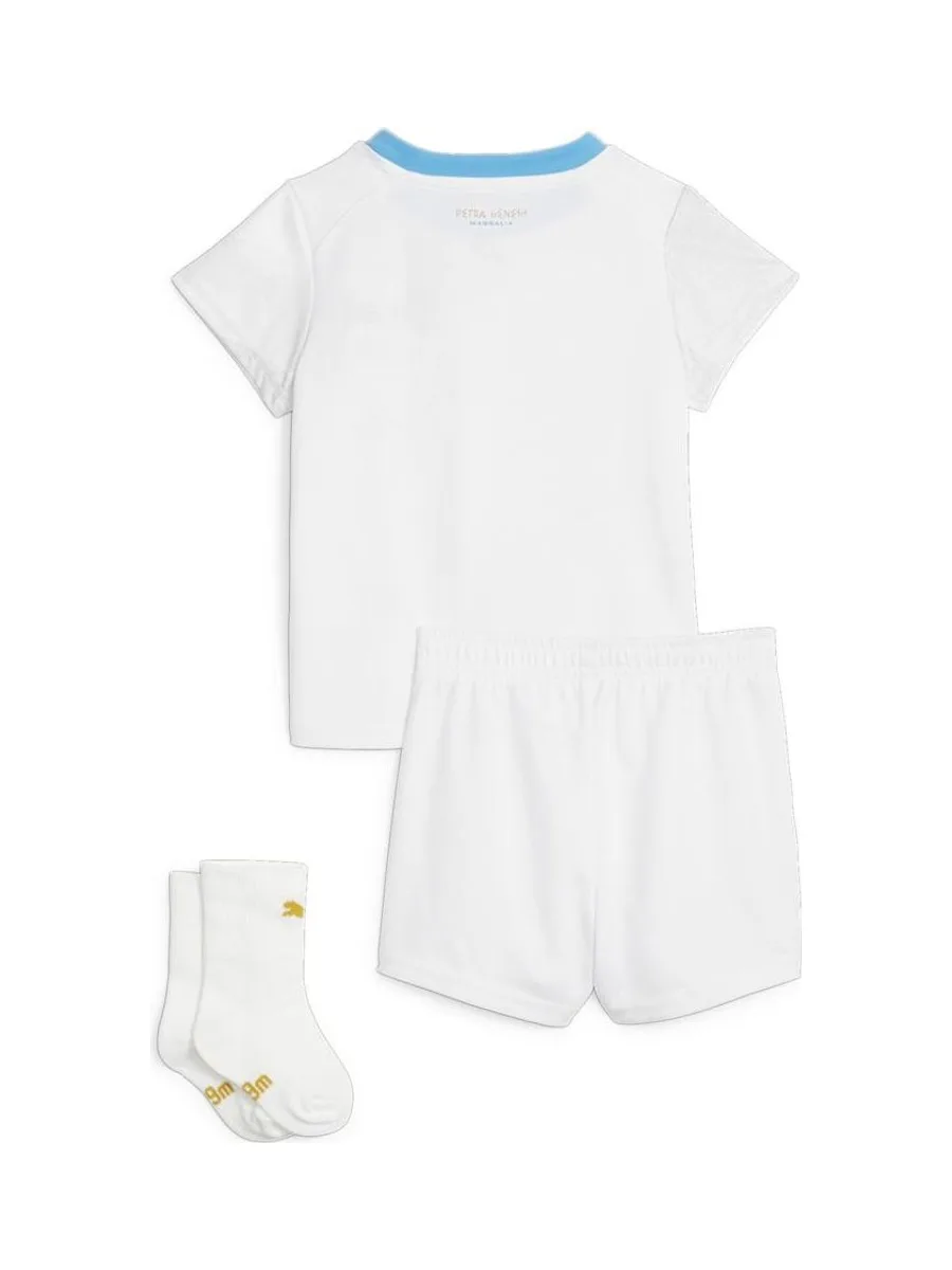 OM Mini-Kit Domicile Blanc Garçon Puma 2023/2024 3