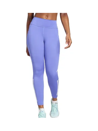 Legging Violet Femme Adidas Dailyrun 3s 7/8 1