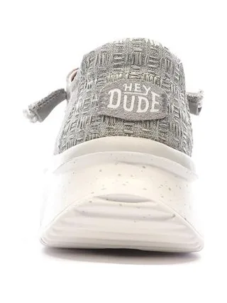 Chaussures Grises Femme Hey Dude Peak Chambra 3