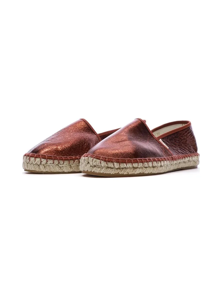Espadrilles Marron métallisé Femme Pare Gabia Anaia 7