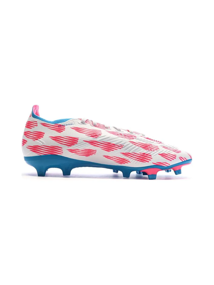 Chaussures de football Blanc/Bleu/Rose Homme Adidas Predator League 3
