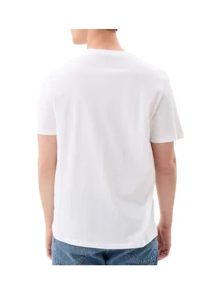 T-Shirt Blanc Homme Calvin Klein Jeans Microsss 2