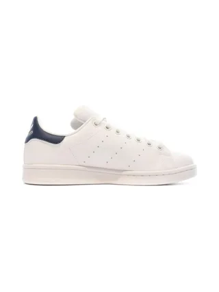 Baskets Blanches/Marine Fille/Femme Adidas Stan Smith 2