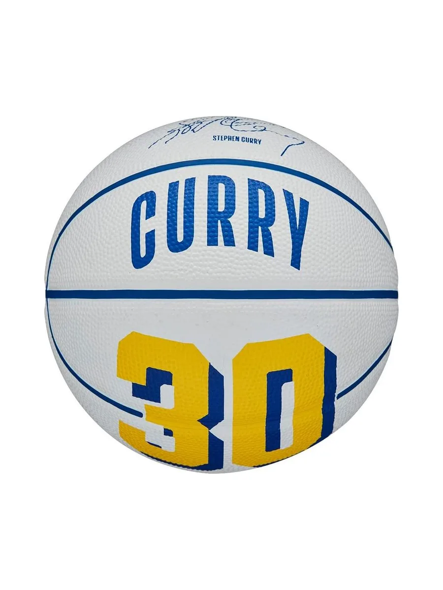 Ballon de Basketball Blanc Wilson Curry 2