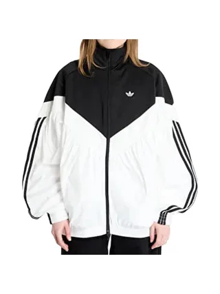 Veste Noire/Blanche Femme Adidas Tracktop 1