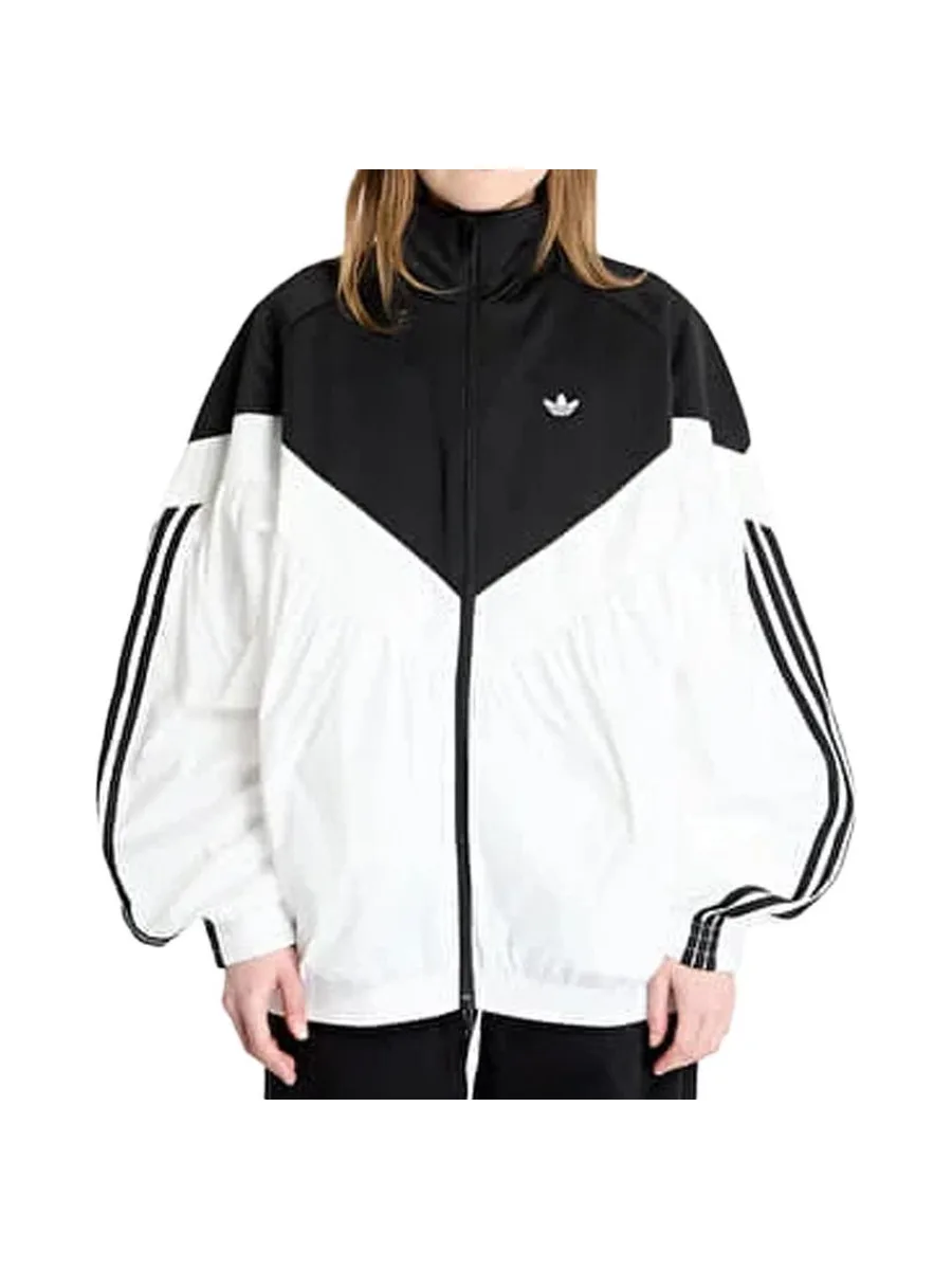 Veste Noire/Blanche Femme Adidas Tracktop 2