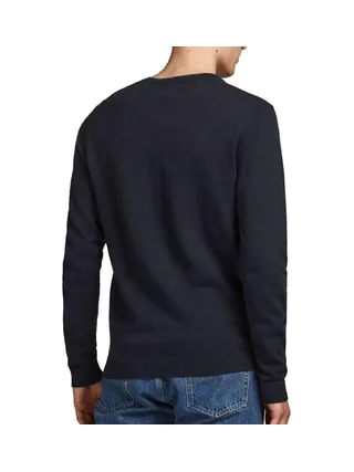 Pull Marine Homme Jack & Jones Basic Knit 2