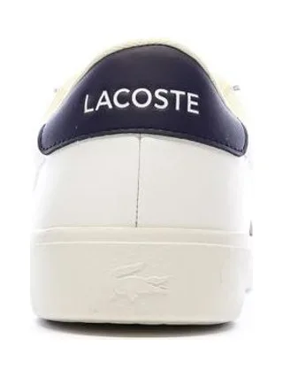 Baskets Blanches/Marine Homme Lacoste Baseshot Pro 225 3