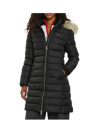 Doudoune Noire Femme Tommy Hilfiger Hooded 1