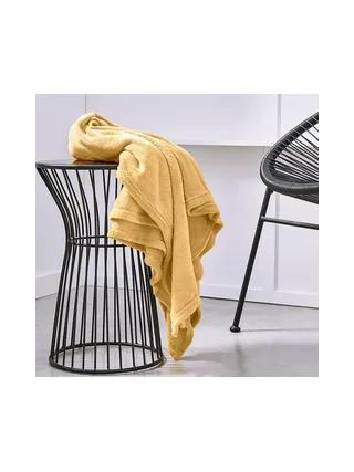 Plaid Jaune Today Moelleux 125x150 2