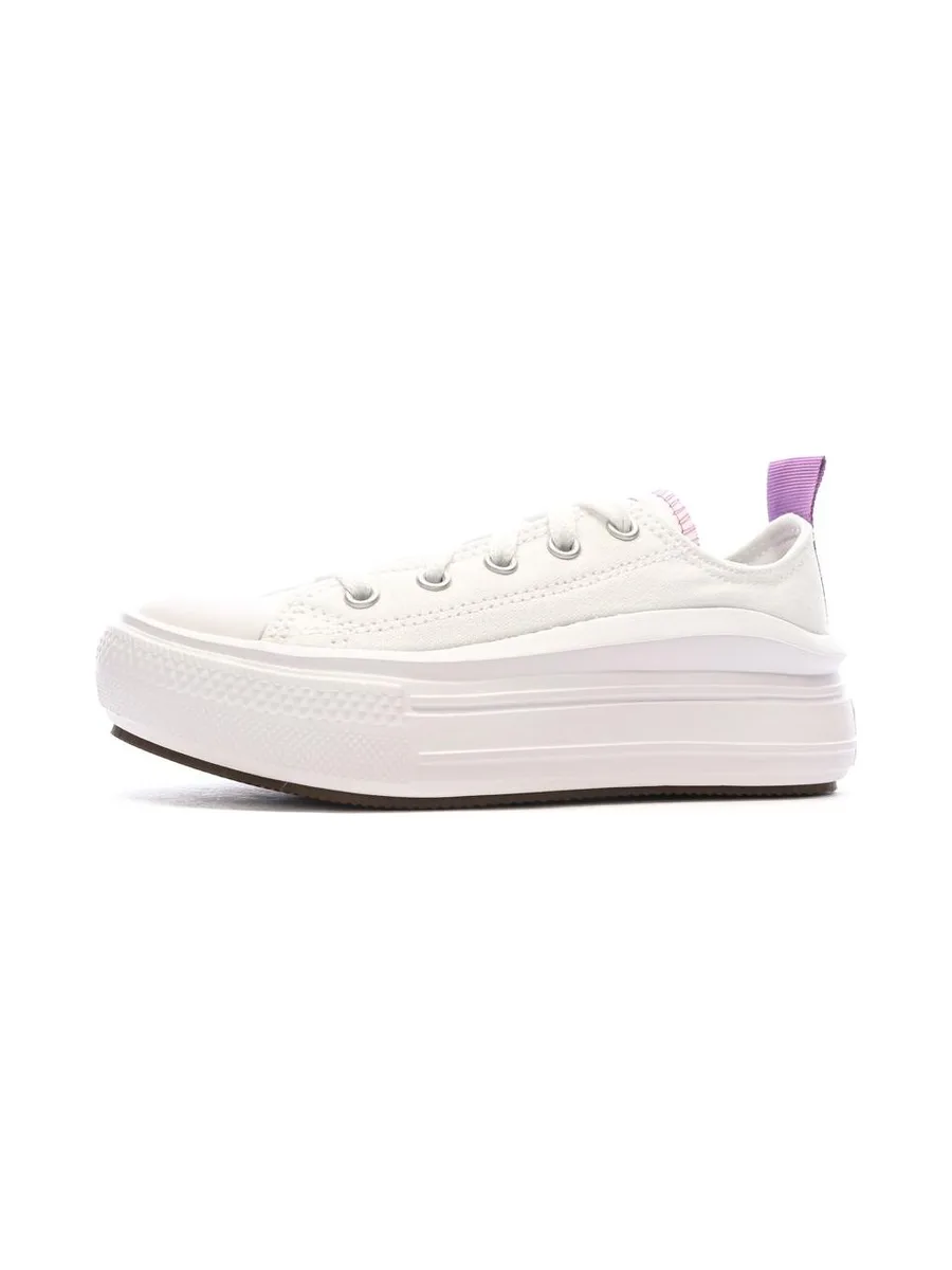 Baskets Blanches Fille Converse Chuck Taylor All Star 371528C 2