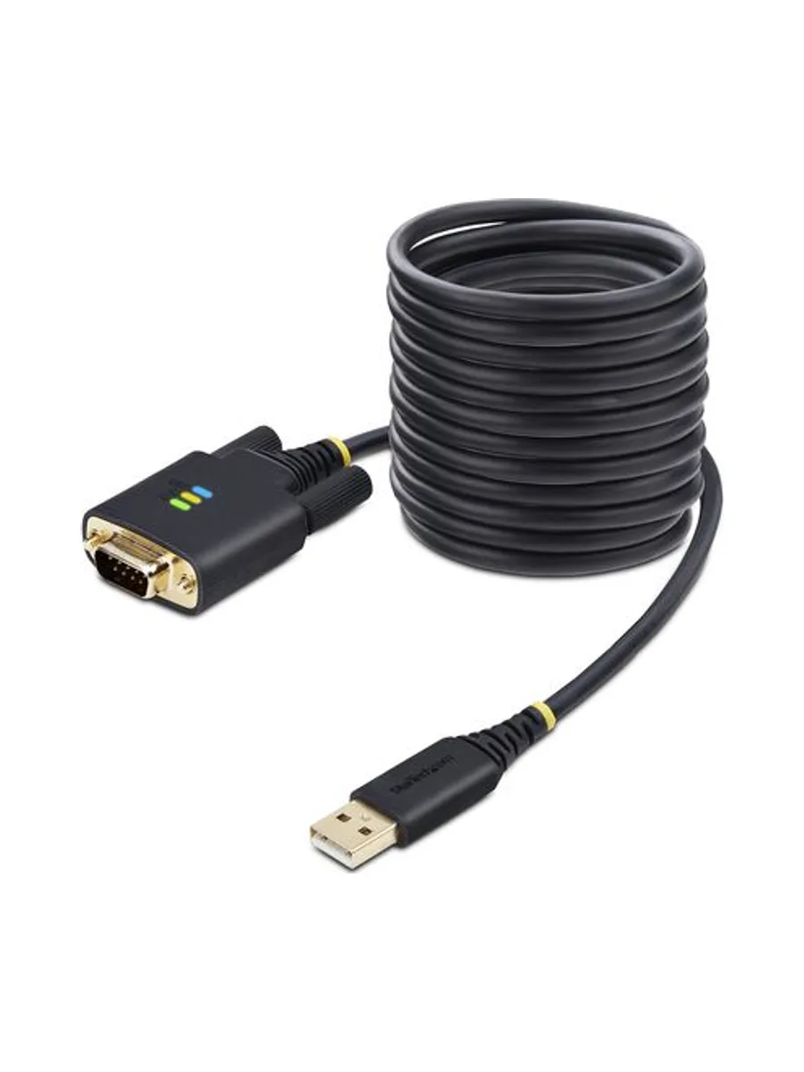 10ft/3m USB to RS232 Serial Adapter 1
