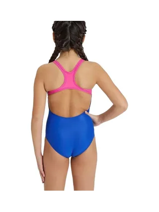 Maillot de bain 1 pièce Bleu/Vert Fille Arena Pro Placement 2
