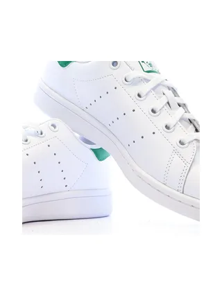 Stan Smith Blanc/Vert Mixte Adidas 7