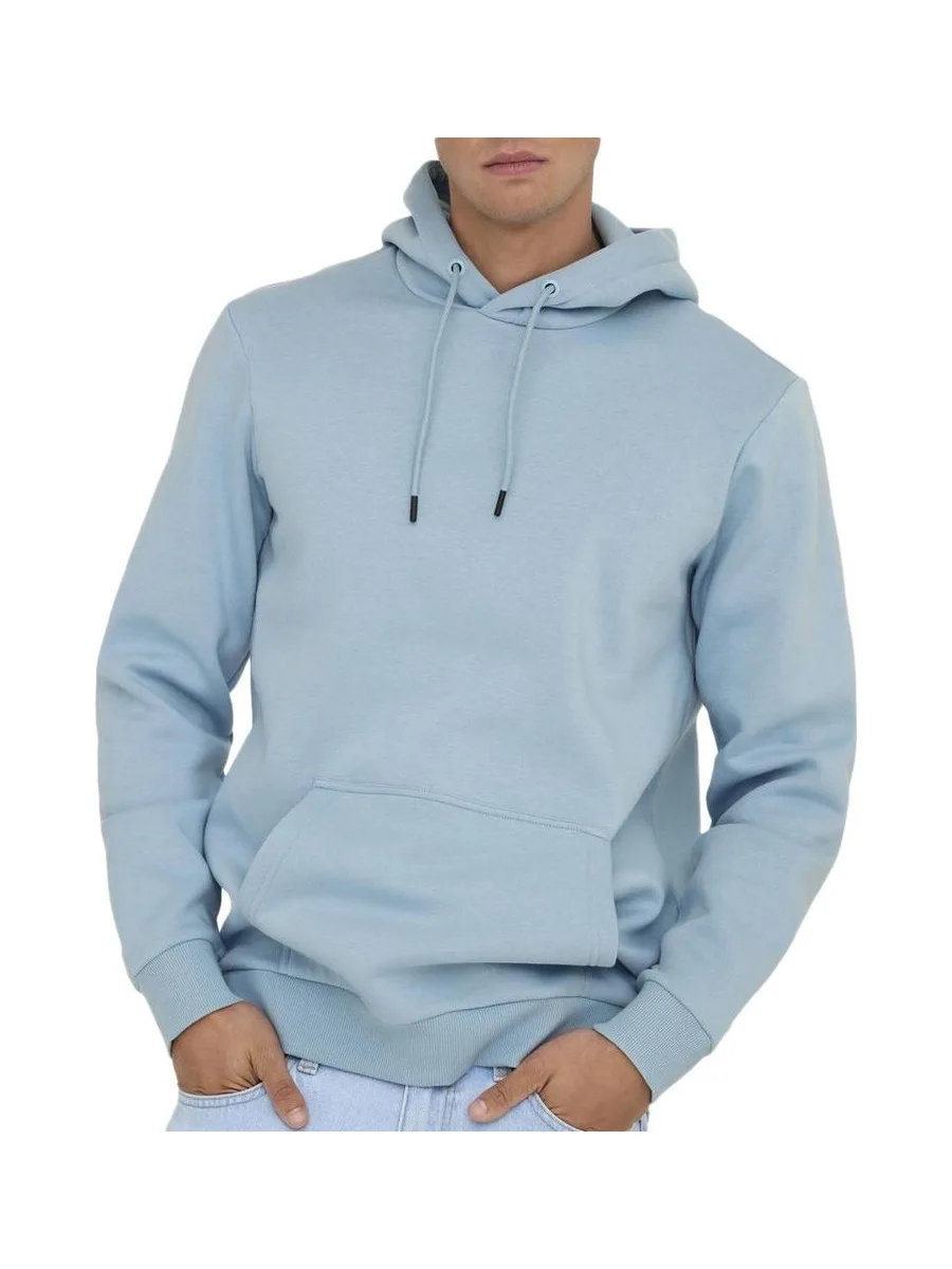 Sweat à Capuche Bleu Moyen Homme Only & Sons Ceres 2