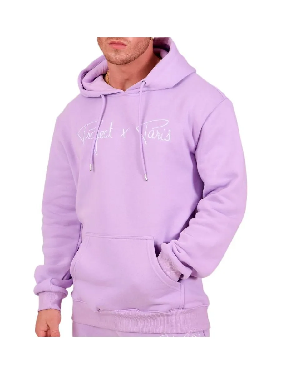 Sweat à Capuche Violet Homme Project X Paris Signature 2