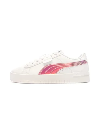 Baskets Blanc/Rose Fille/Femme Puma Jada Holo 1