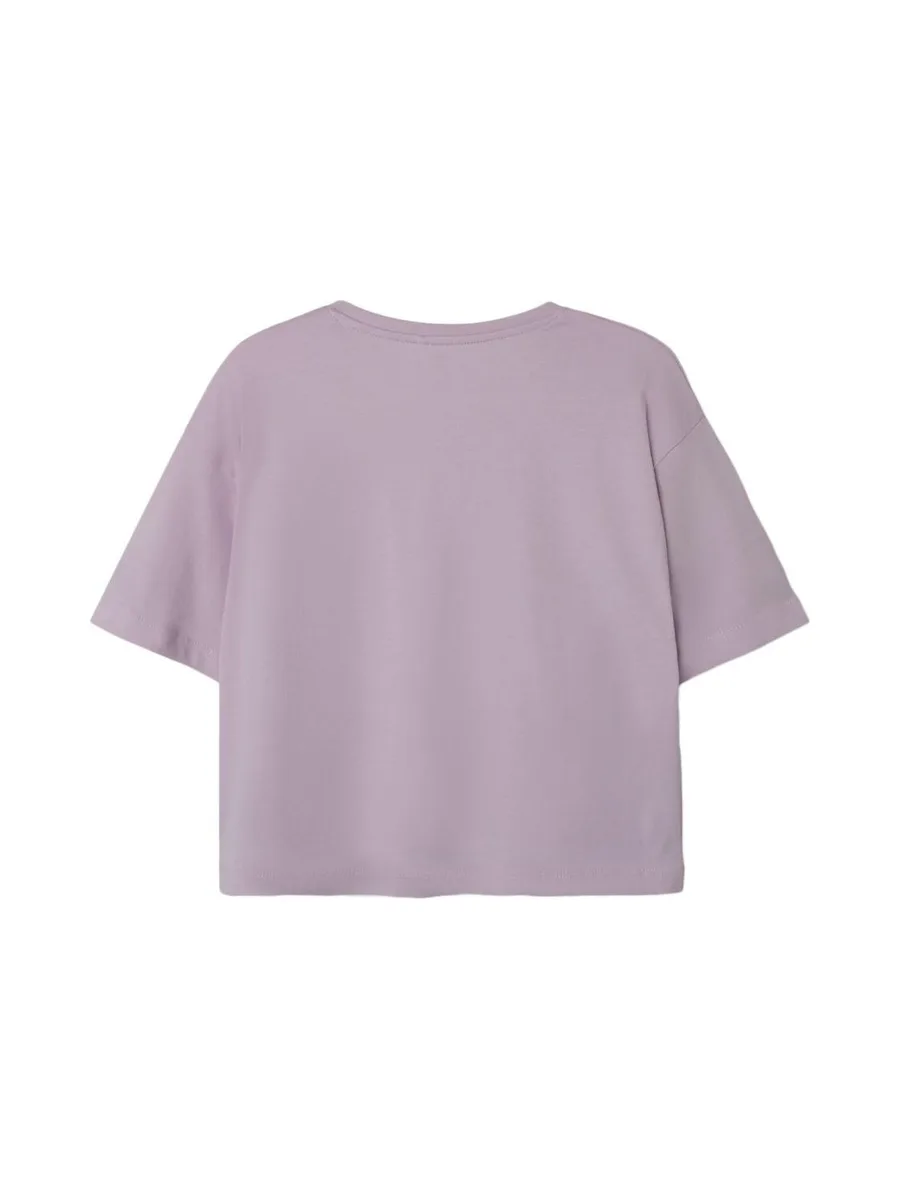 T-shirt Mauve Fille Name it Mlasso 3