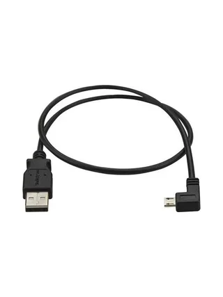 Cable Micro USB Left Angle 24AWG - 0.5m 2