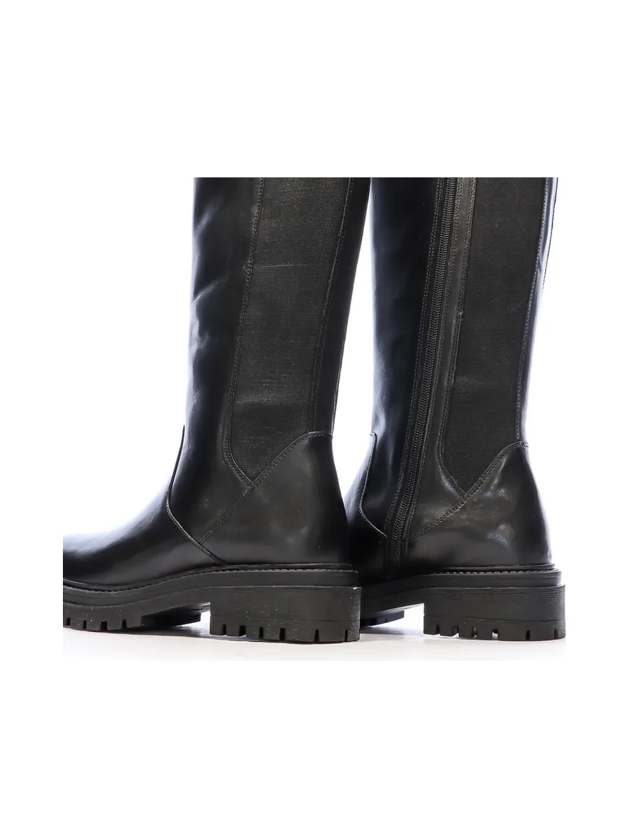 Bottes Noires Femme Geox Iridea J 8