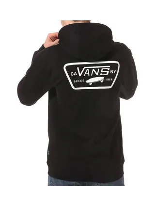 Sweat Noir Garçon Vans Full Patch 2