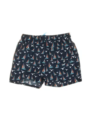 Short de bain Marine/Orange Garçon Sun project 3072 2
