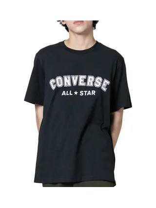 T-shirt Noir Homme Converse Classic 1