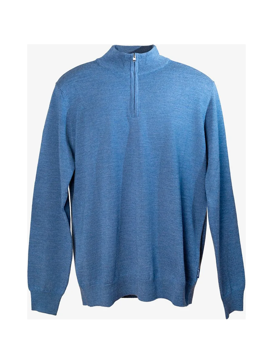 FAçONNABLE Coude Demi-Zip Mérinos - Jersey 6