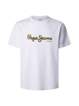 T-shirt Blanc Homme Pepe jeans Dorian 1