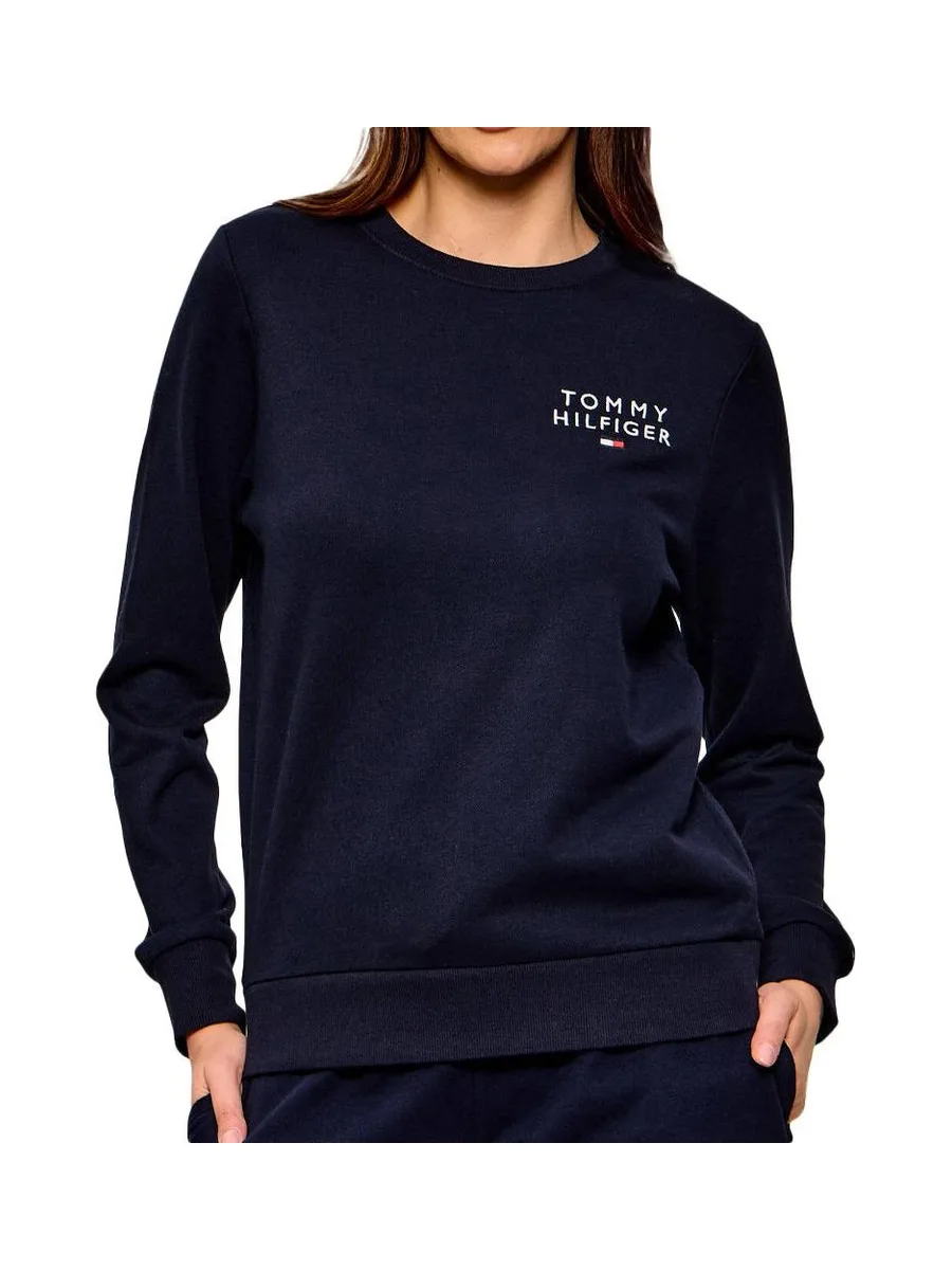 Sweat Marine Femme Tommy Hilfiger Track 2
