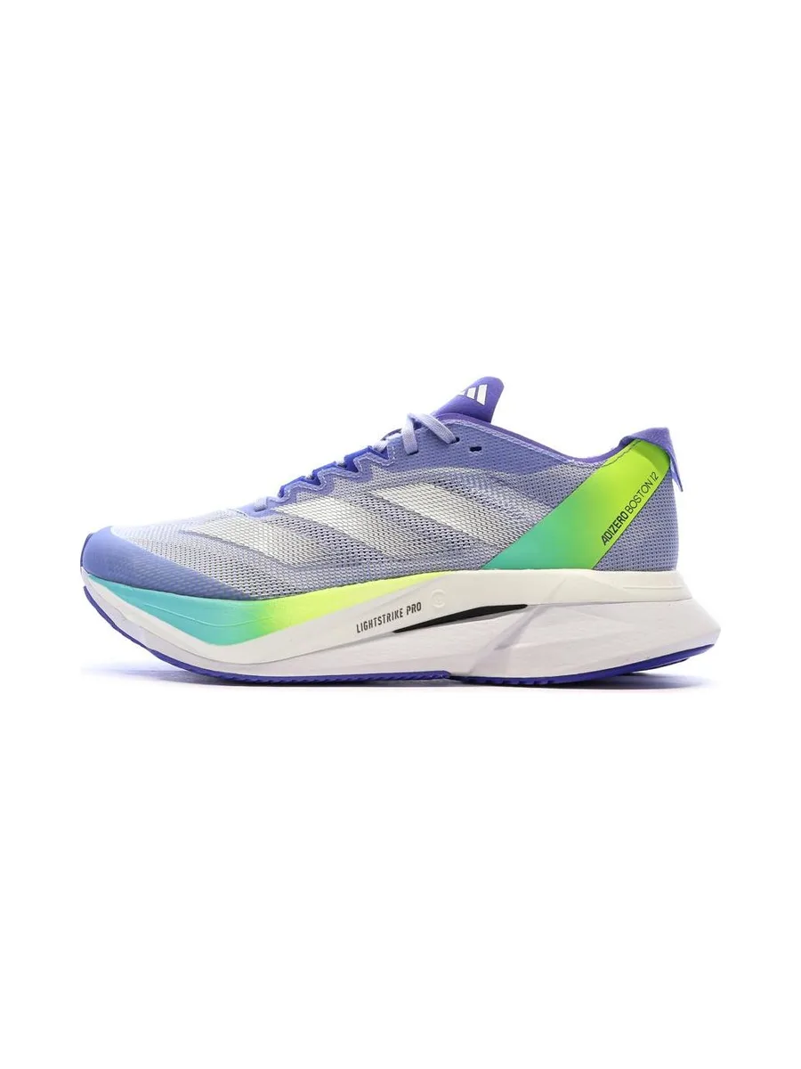 Chaussures de Running Bleu Homme Adidas Adizero Boston 2