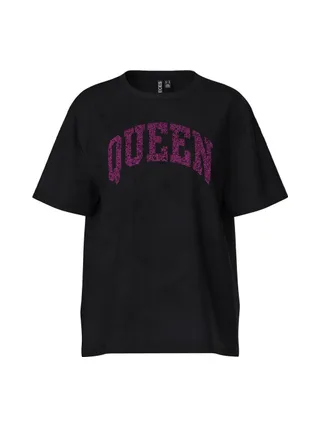 T-Shirt Gris Femme Pieces Celoise 1