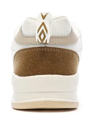 Baskets Blanches/Beiges/Camel Homme Umbro Tywen 3