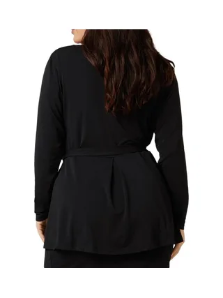 Blouse Noire Femme Vila Evoked Borneo 2