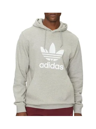 Sweat Gris Homme Adidas Trefoil 1