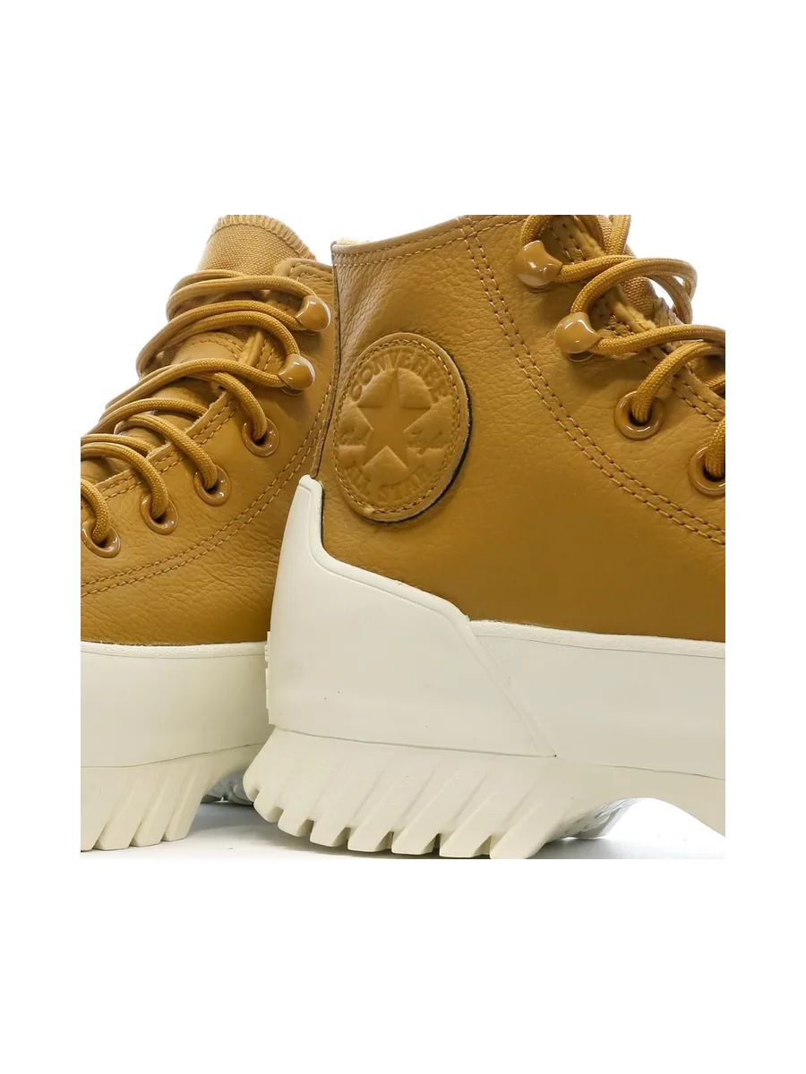 Baskets Moutarde Femme Converse Lugged Winter 2.0 8