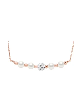 Collier Véritables Perles de Culture d'Eau Douce Rondes 6-7 mm — Argent 925 Millièmes — 42 cm 1