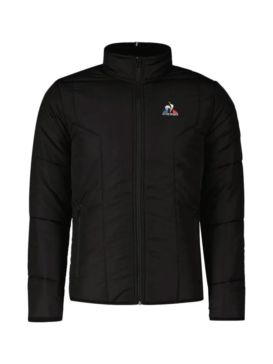 Doudoune Noir Femme Le Coq Sportif Ess Light N°1 2