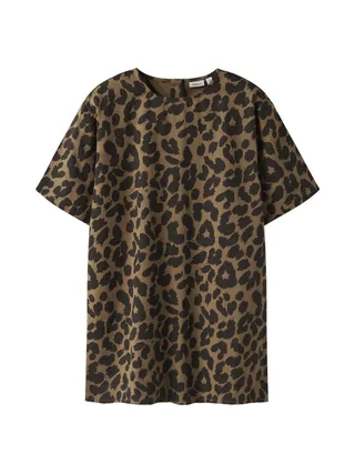Robe Marron/Noir Fille Name it Nkfbelate 2