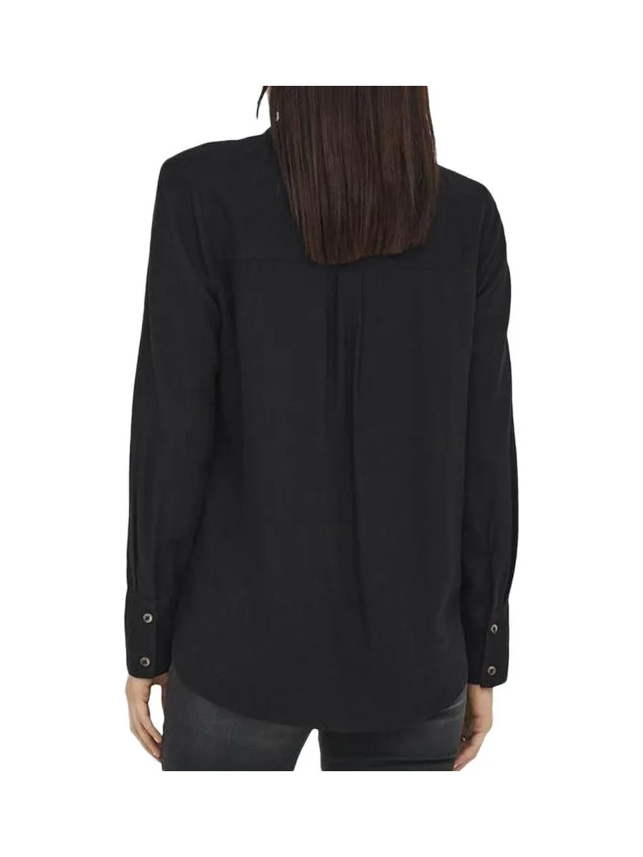 Chemise Noir Femme JDY Linen 3