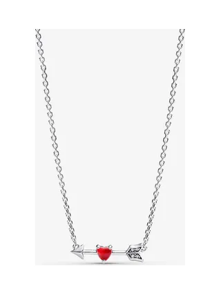 Pandora - Collier Cœur Arrow en argent sterling 1
