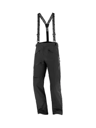 Pantalon de Ski 3 couches Noir Homme Salomon Gore-tex 1