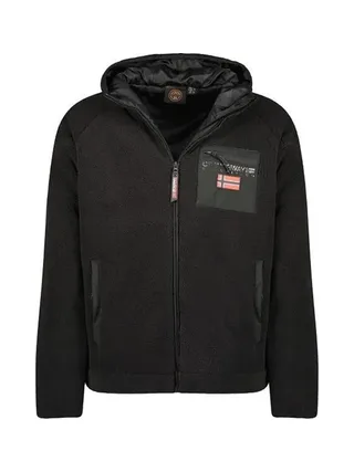 Veste Polaire Noire Homme Geographical Norway Ureversible 1