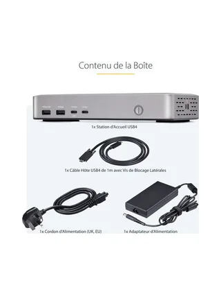 StarTech.com 155UE-USB4-DOCK laptop dock/port replicator 17