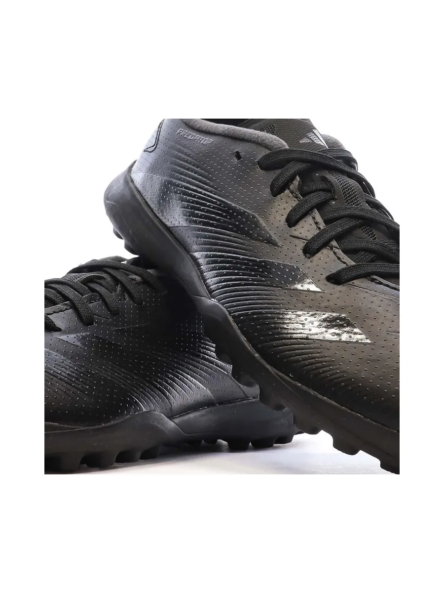 Chaussures de Football Noires Garçon Adidas Predator League 8