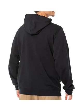 Sweat à Capuche Noir Homme Converse Dotd Graphic 2