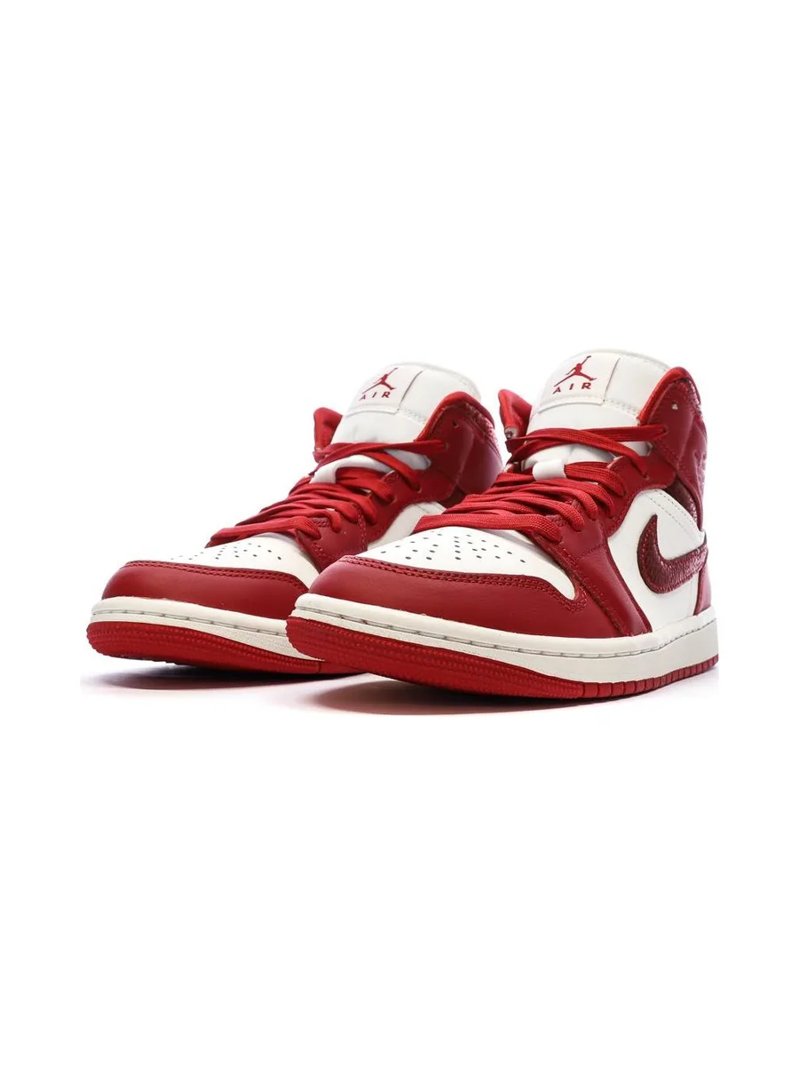 Air Force One Baskets Rouges/Blanches Femme Nike 7