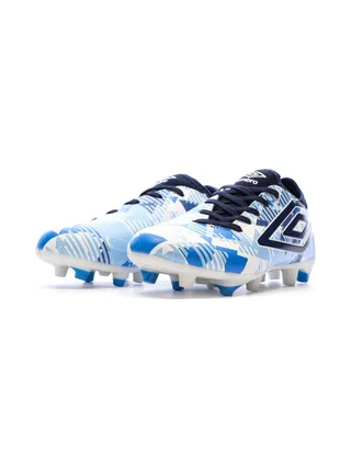 Chaussures de Football Bleu/Blanc Garçon Umbro For FG 6