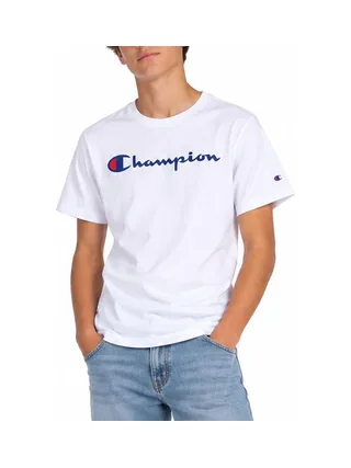 T-Shirt Blanc Garçon Champion Signature 1